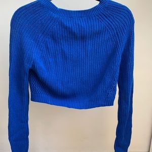 Express crop sweater (NWT)